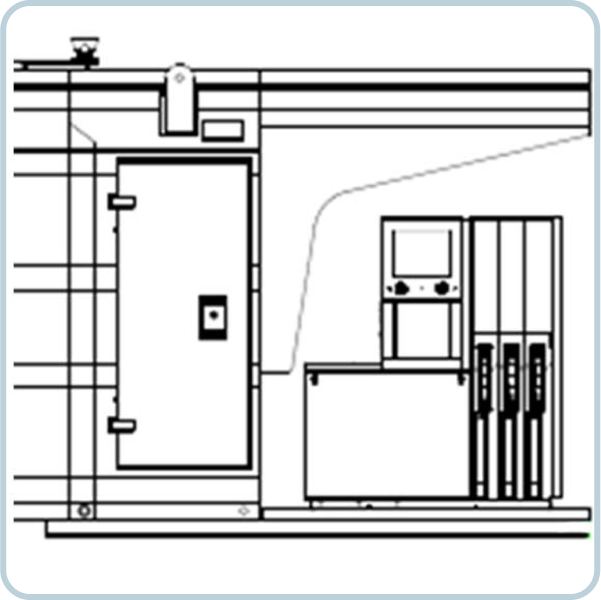 2000 mm platform 1