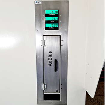 Infälld MPP® AdBlue panel