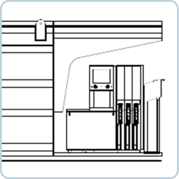 2500 mm platform 1