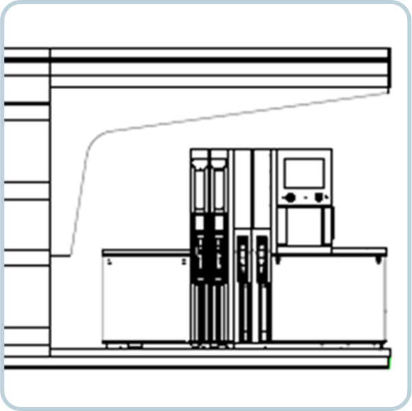 3000 mm platform 1