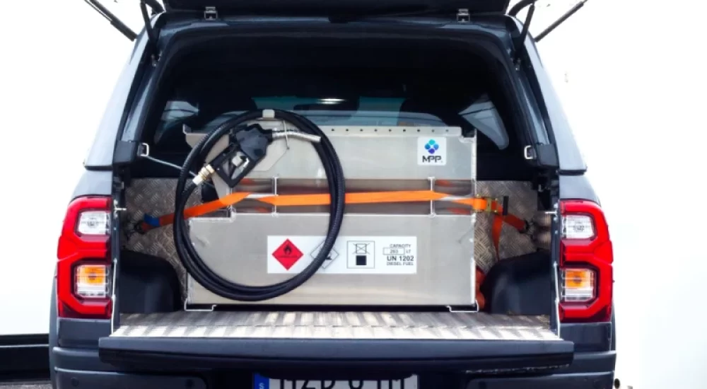 MPP Pickuptank aluminium för Diesel